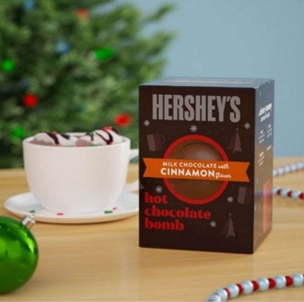 PHOTO: New Hershey's hot chocolate bombs. 