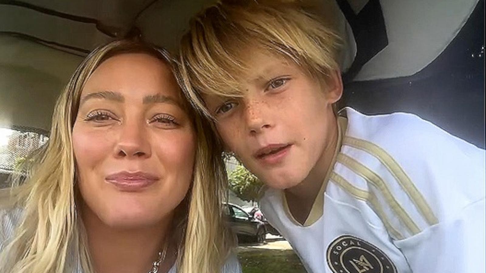 PHOTO: Hilary Duff celebrates son Luca's 12th birthday in an Instagram reel.