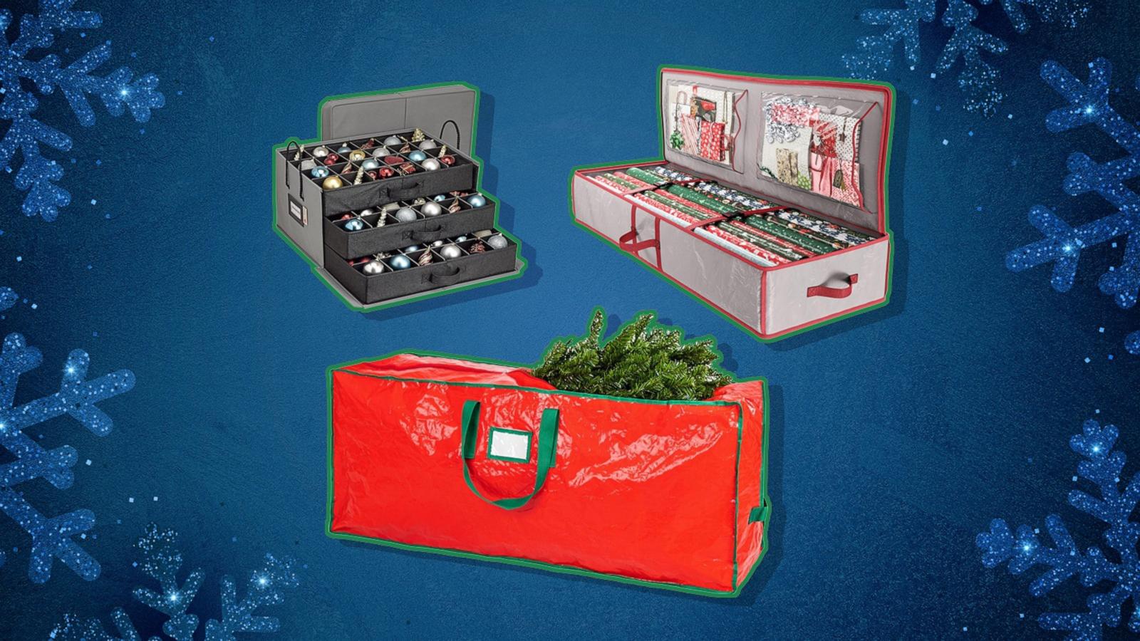 PHOTO: Shop holiday décor storage.