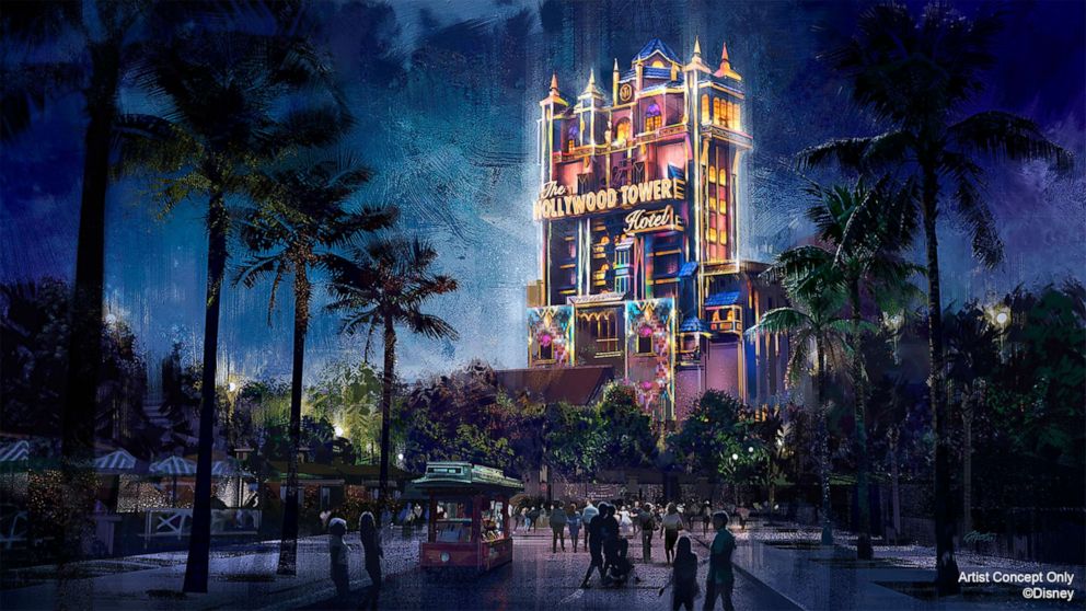 PHOTO: Illustration of Walt Disney World Hollywood Studios for the park's 50th anniversary.