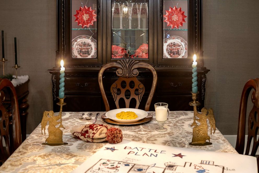 PHOTO: The dining room inside the McCallister house on Airbnb.