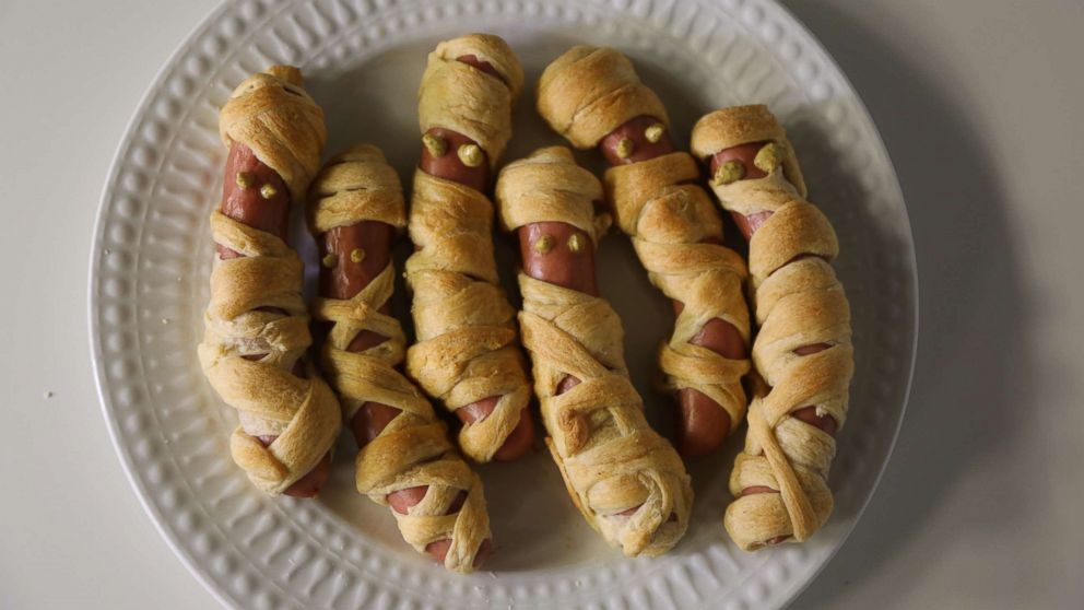 PHOTO: GMA made hot dog mummies, one of Pinterest's top 10 Halloween recipes of 2018.