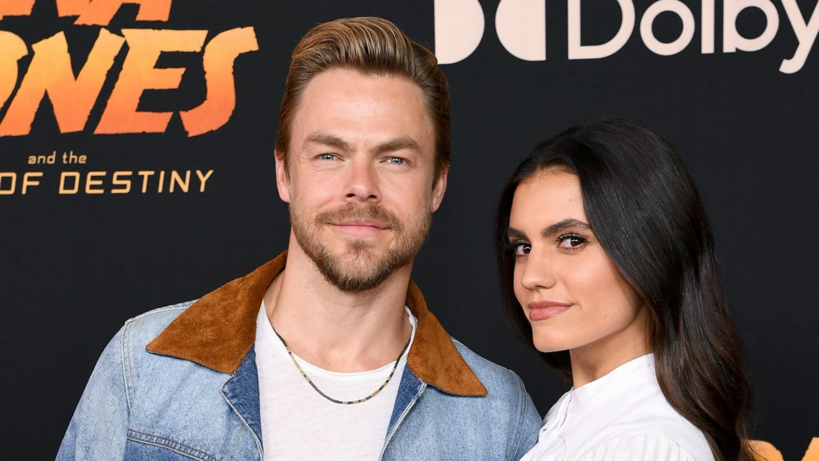 PHOTO: Derek Hough and Hayley Erbert at Dolby Theatre on June 14, 2023 in Hollywood, Calif.