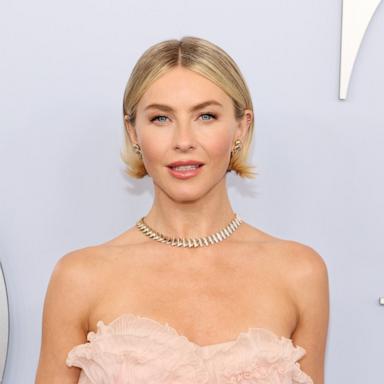 PHOTO: Julianne Hough attends the 77th Annual Tony Awards at David H. Koch Theater at Lincoln Center on June 16, 2024 in New York City. 