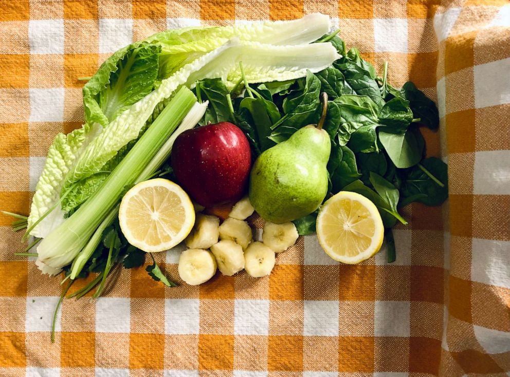 PHOTO: Ingredients for Kimberly Snyder's Glowing Green Smoothie.