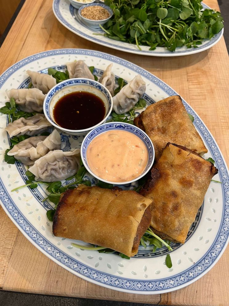 PHOTO: Bings and dumplings to celebrate Lunar New Year.