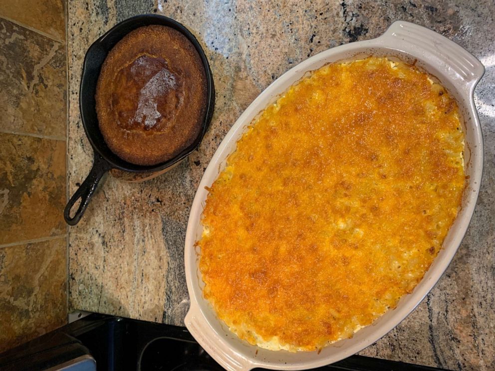 PHOTO: Chef Millie Peartree's Southern Macaroni and Cheese. 