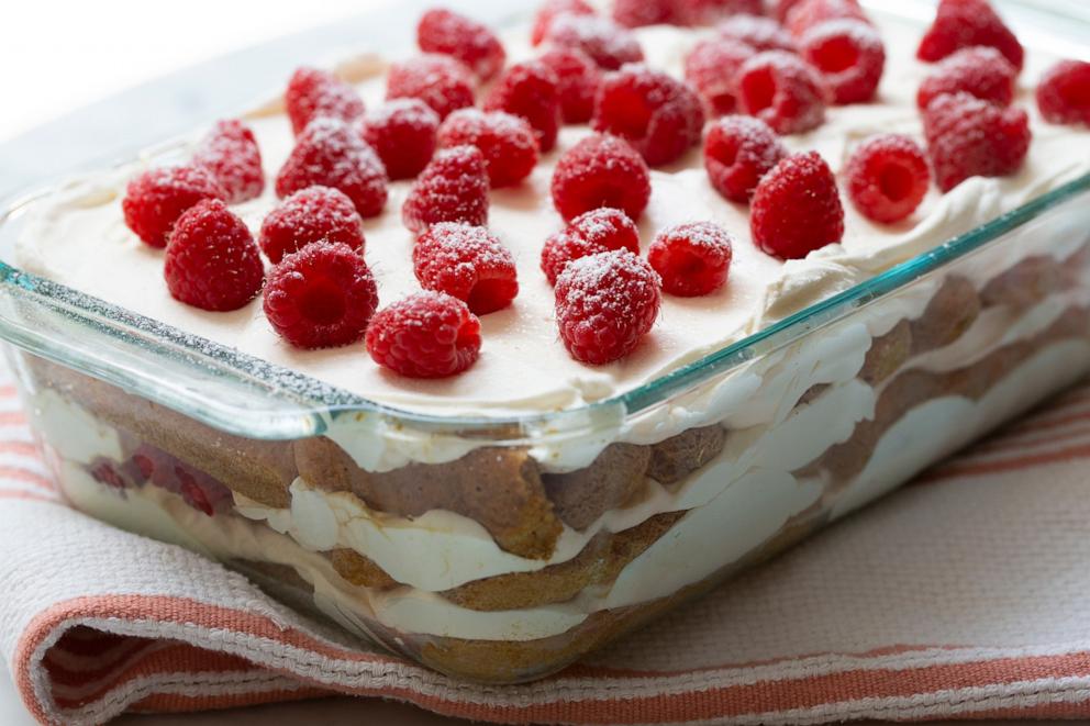 PHOTO: A no-bake berry tiramisu.