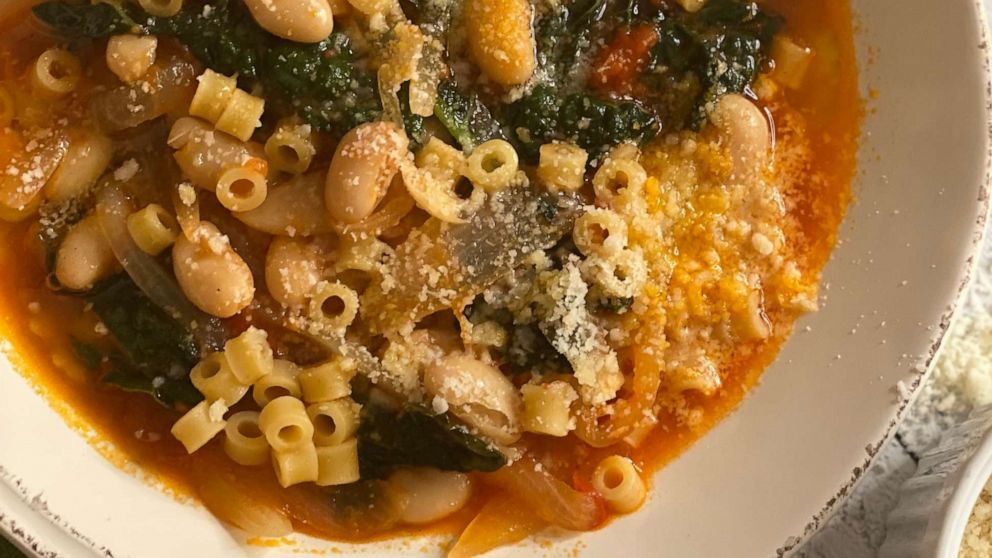 PHOTO: Stanley Tucci's pasta fagioli.