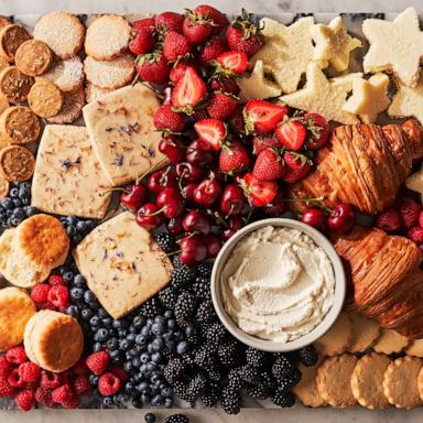 PHOTO: A summer fruit and cheese board from Delish.