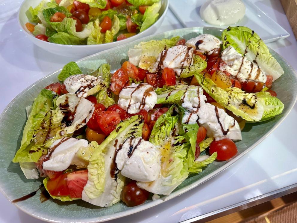 PHOTO: A summer burrata salad from chef Rocco DiSpirito.