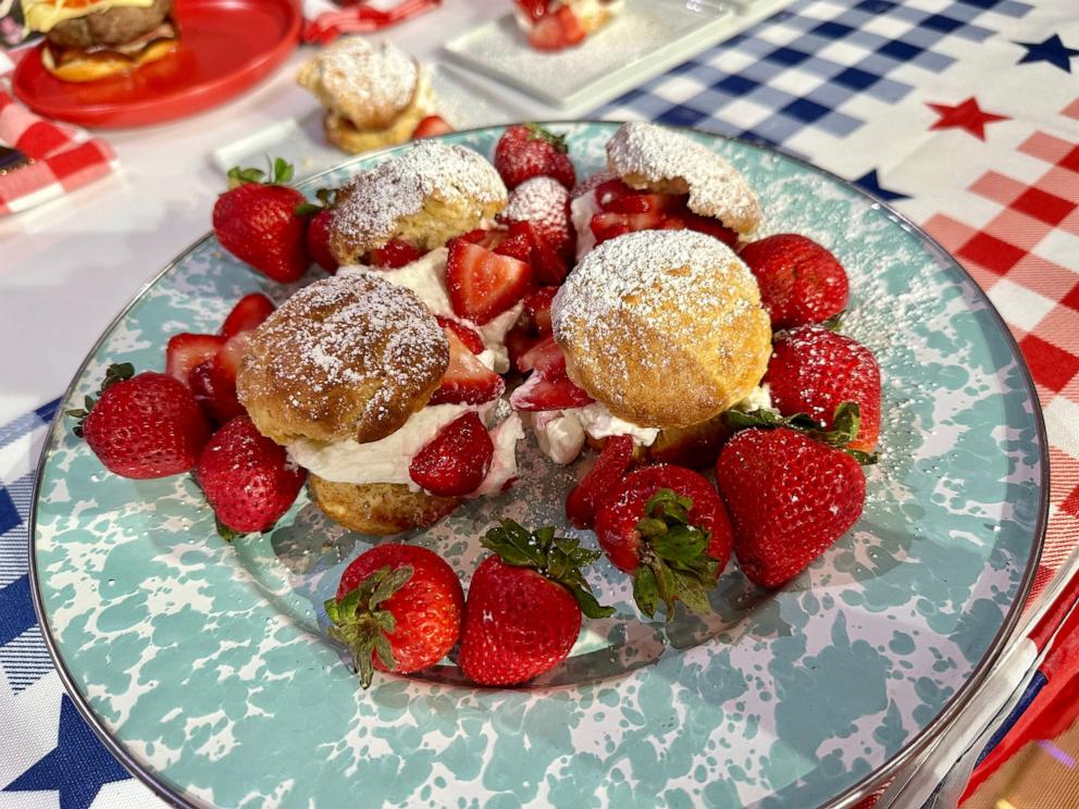 PHOTO: Chef Phil Johnson's Strawberry Shortcake Sliders.