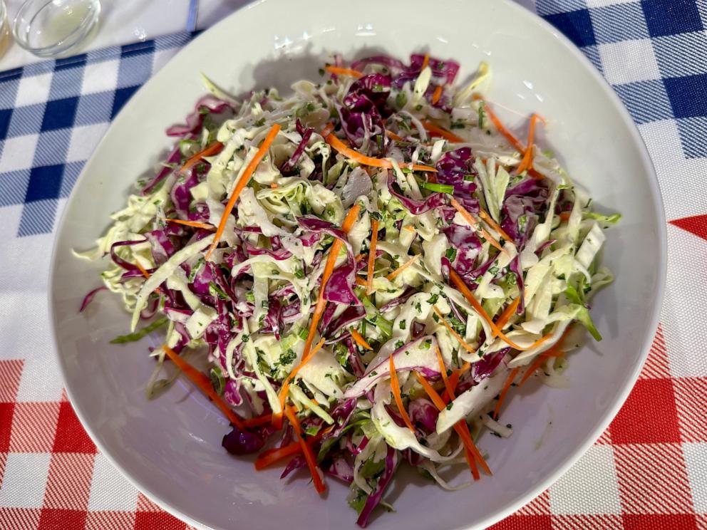 PHOTO: Chef Phil Johnson's Jalapeño Honey Slaw.