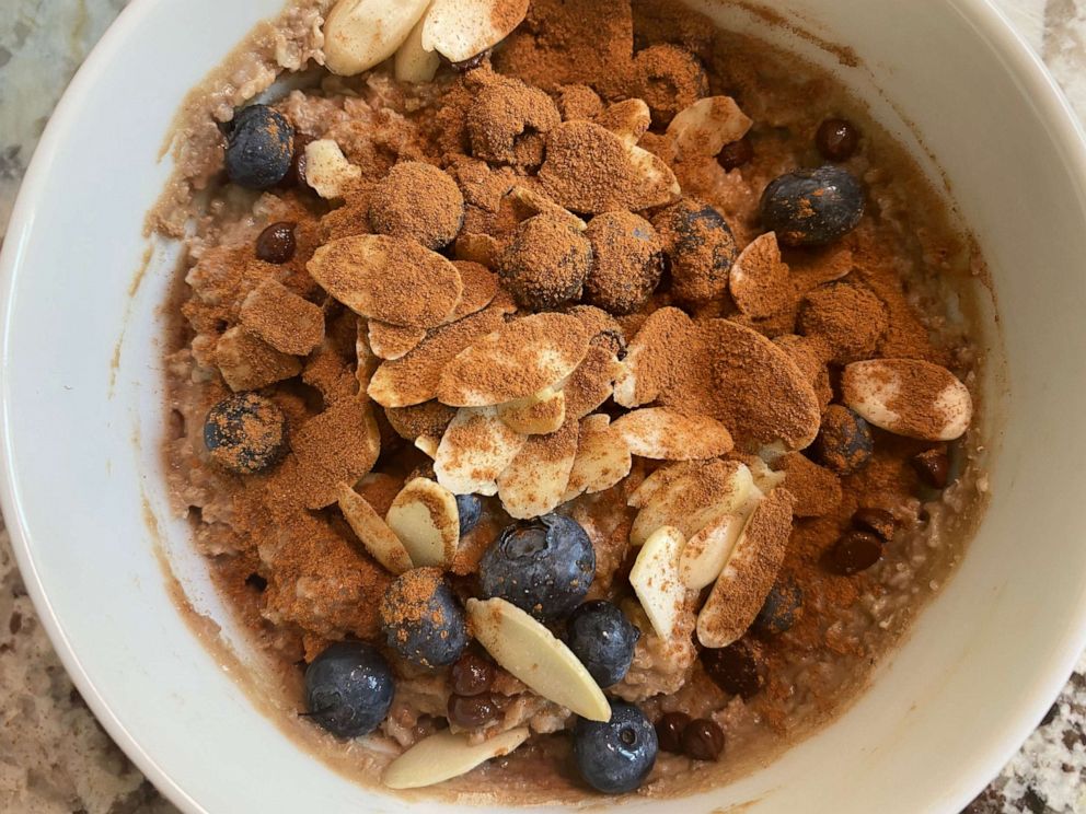 PHOTO: Quick oats by restaurateur and fitness personality Michael Chernow.
