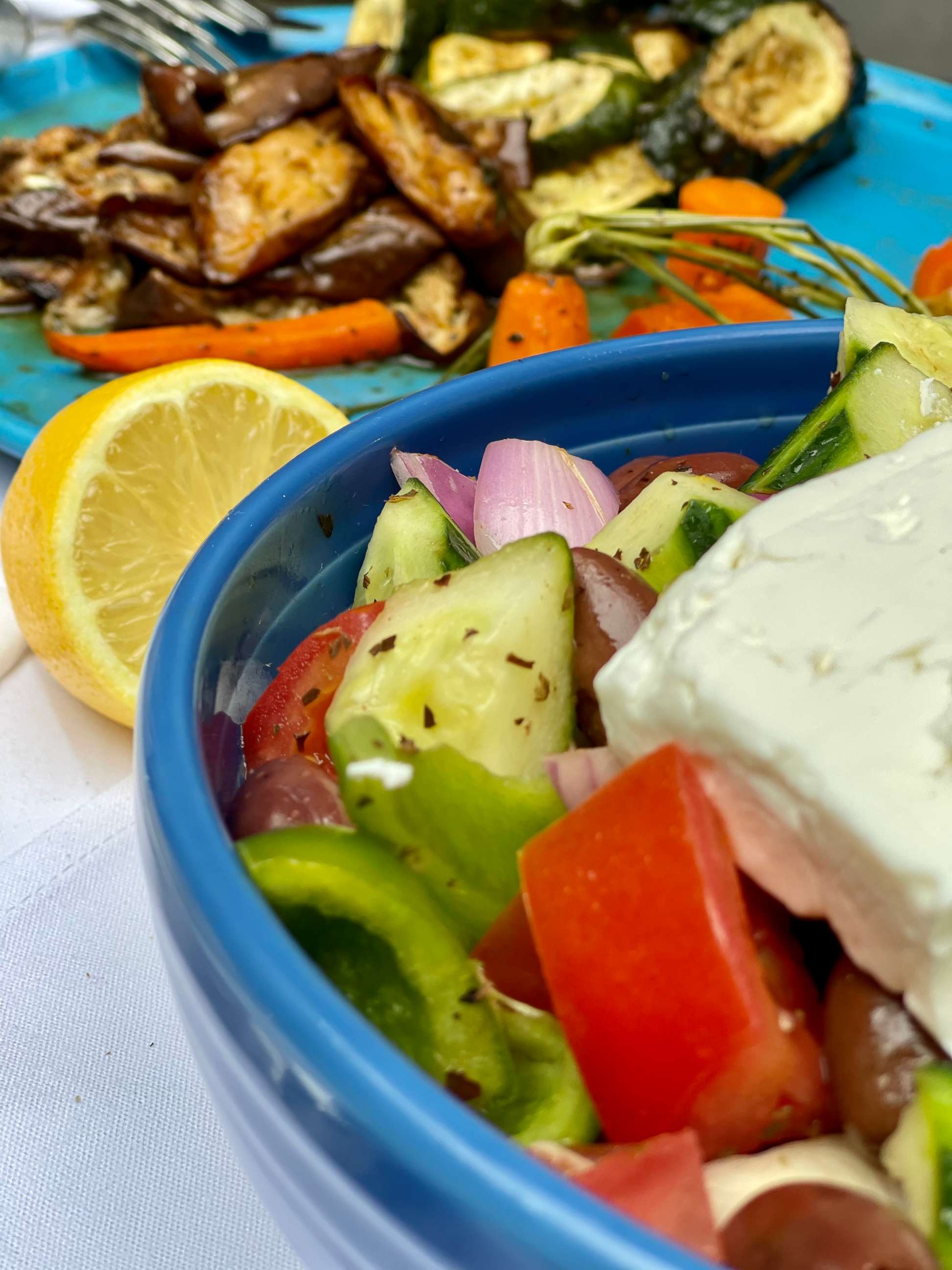 PHOTO: Chef Maria Loi shares recipes for grilled Greek chicken, easy summer salad