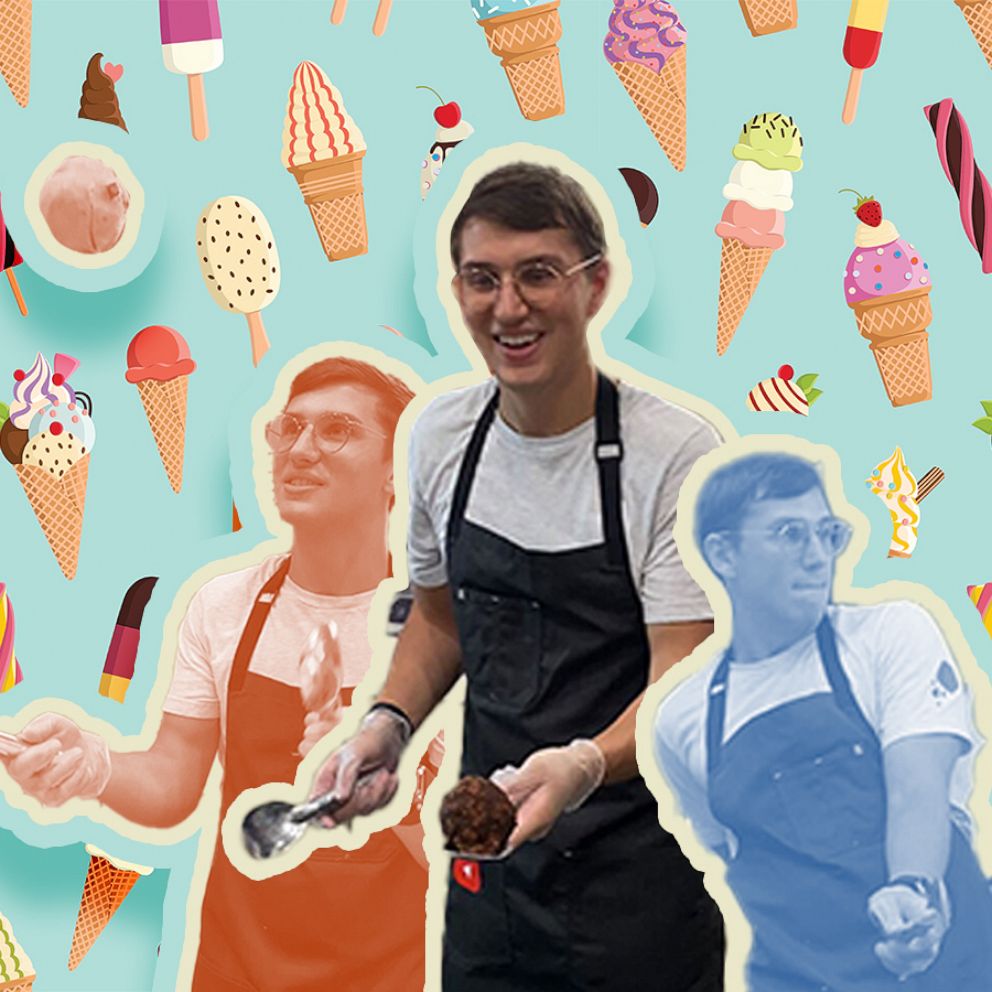 PHOTO: VIDEO: Ice cream tossing is taking over YouTube: Here's how it's done