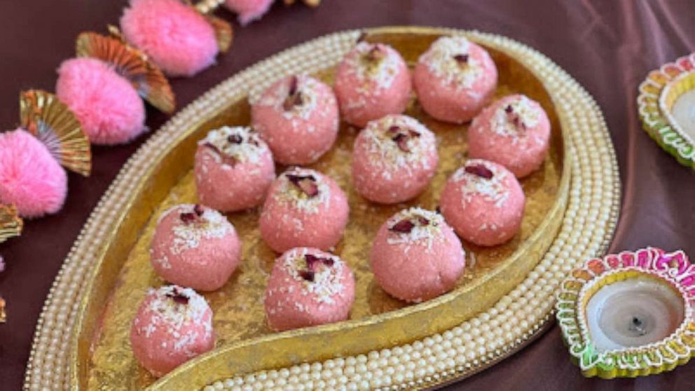 PHOTO: A Diwali dessert called Rose Ladoo.