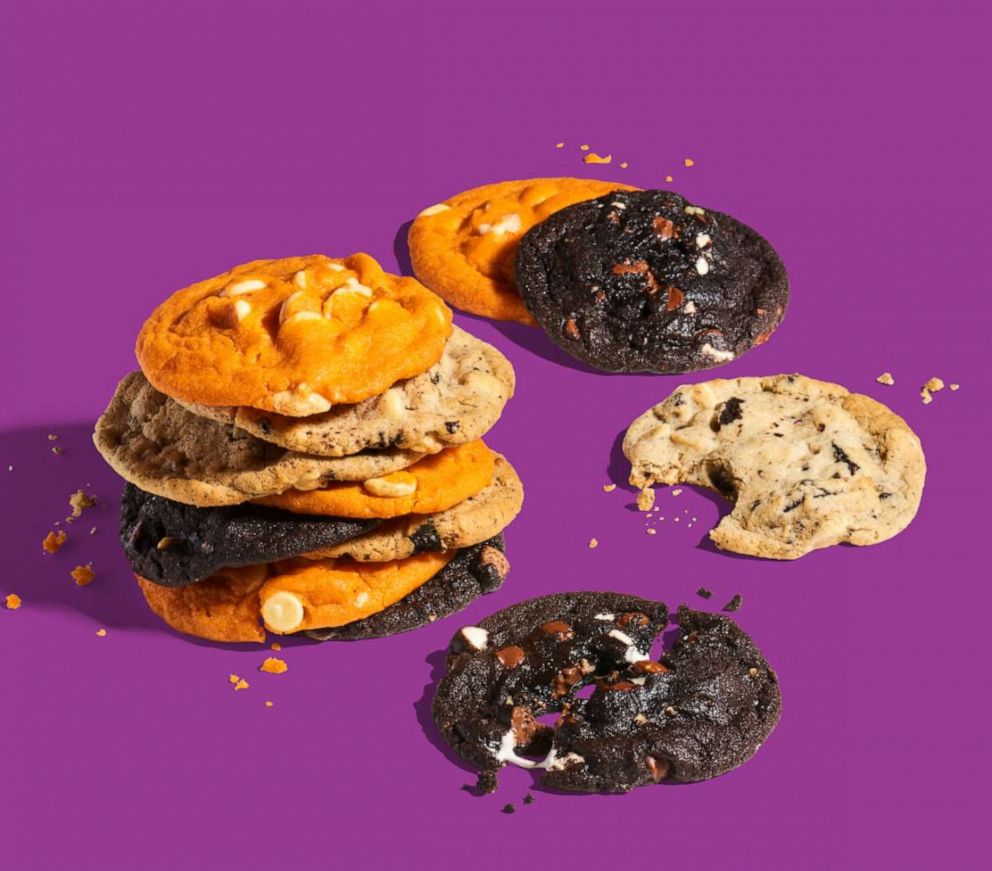 PHOTO: Stack of cookies from new ice cream-inspired cookies from Insomnia Cookies.