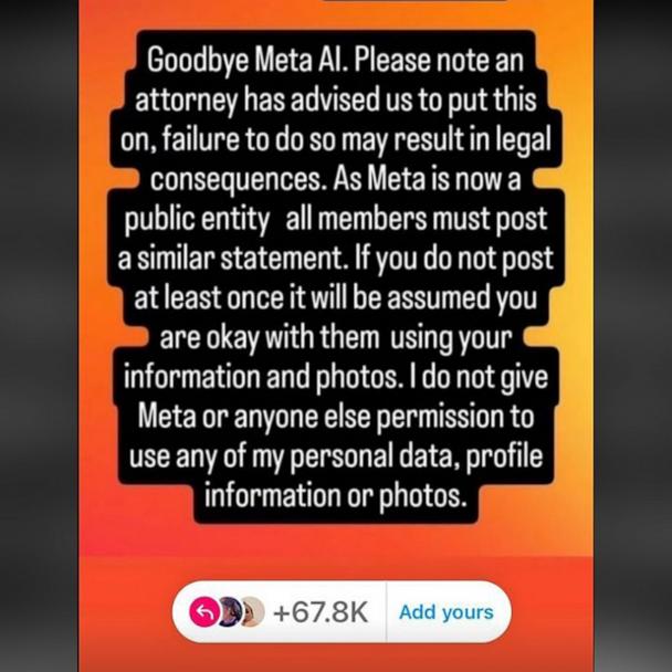 What to know about the hoax 'Goodbye Meta AI' posts going viral on Instagram