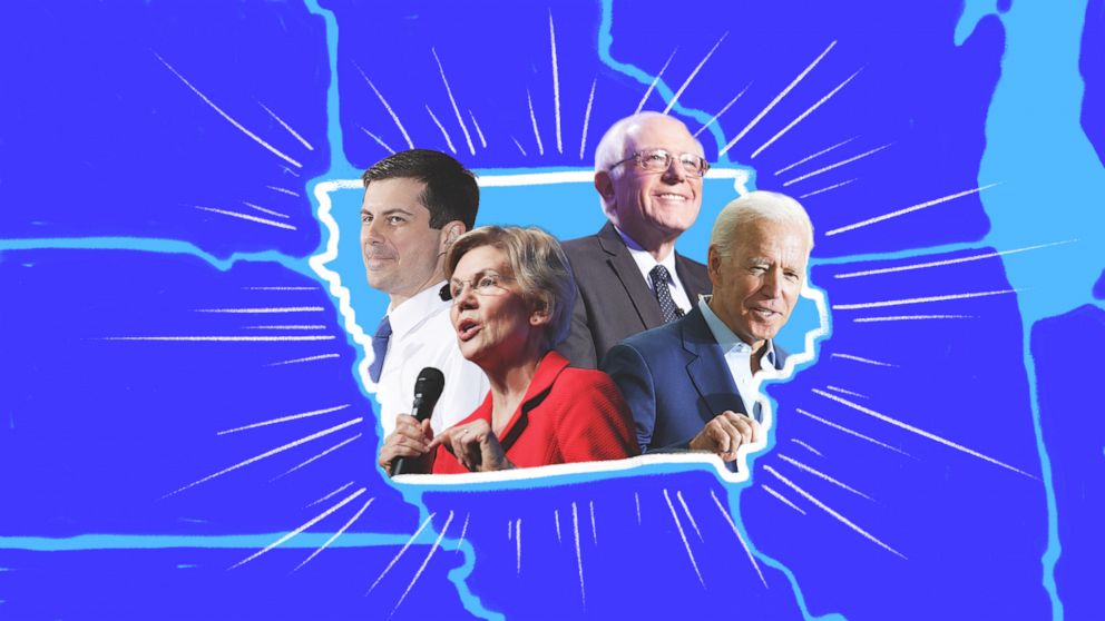 VIDEO:  Iowa caucuses give Democratic candidates first test of voter appeal: Part 1