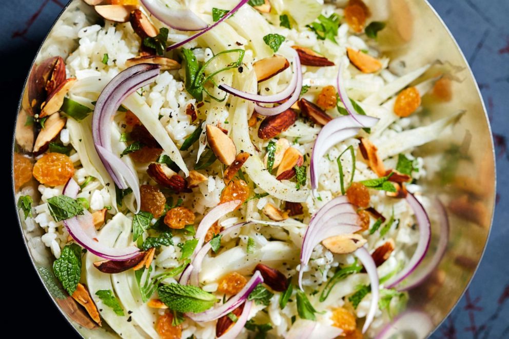 PHOTO: Israeli rice salad from JJ Johnson's cookbook, "The Simple Art of Rice."