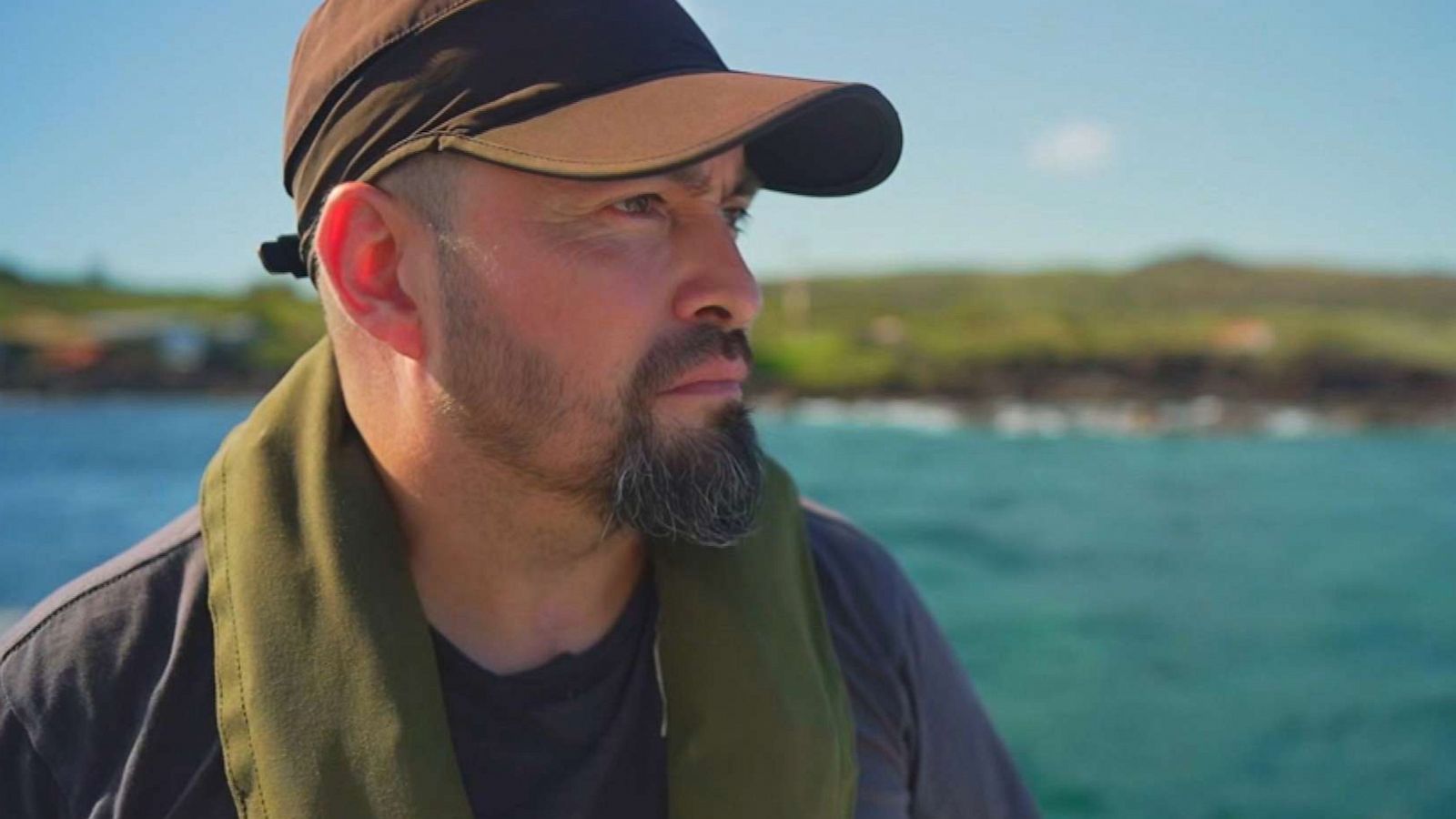 PHOTO: Marine biologist Ivan Hinojosa studies plastic pollution on Easter Island