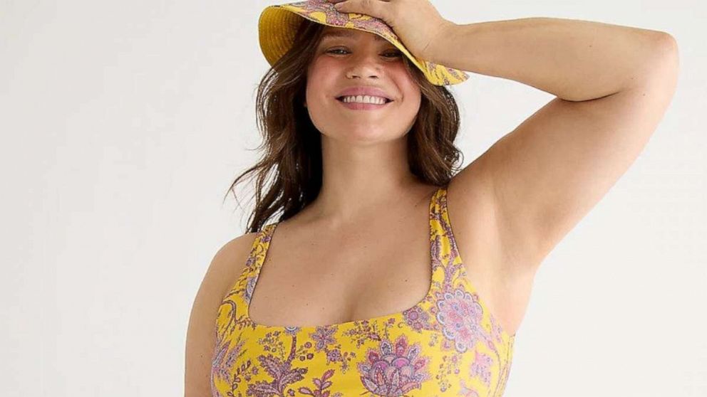 J.Crew Squareneck One-Piece