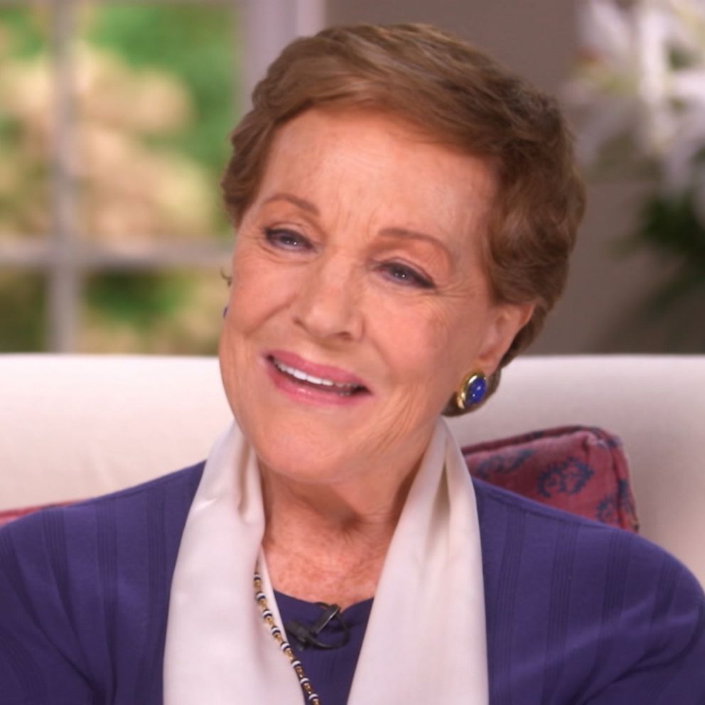 Julie Andrews reflects on movie romance scenes and marriage, Part 2