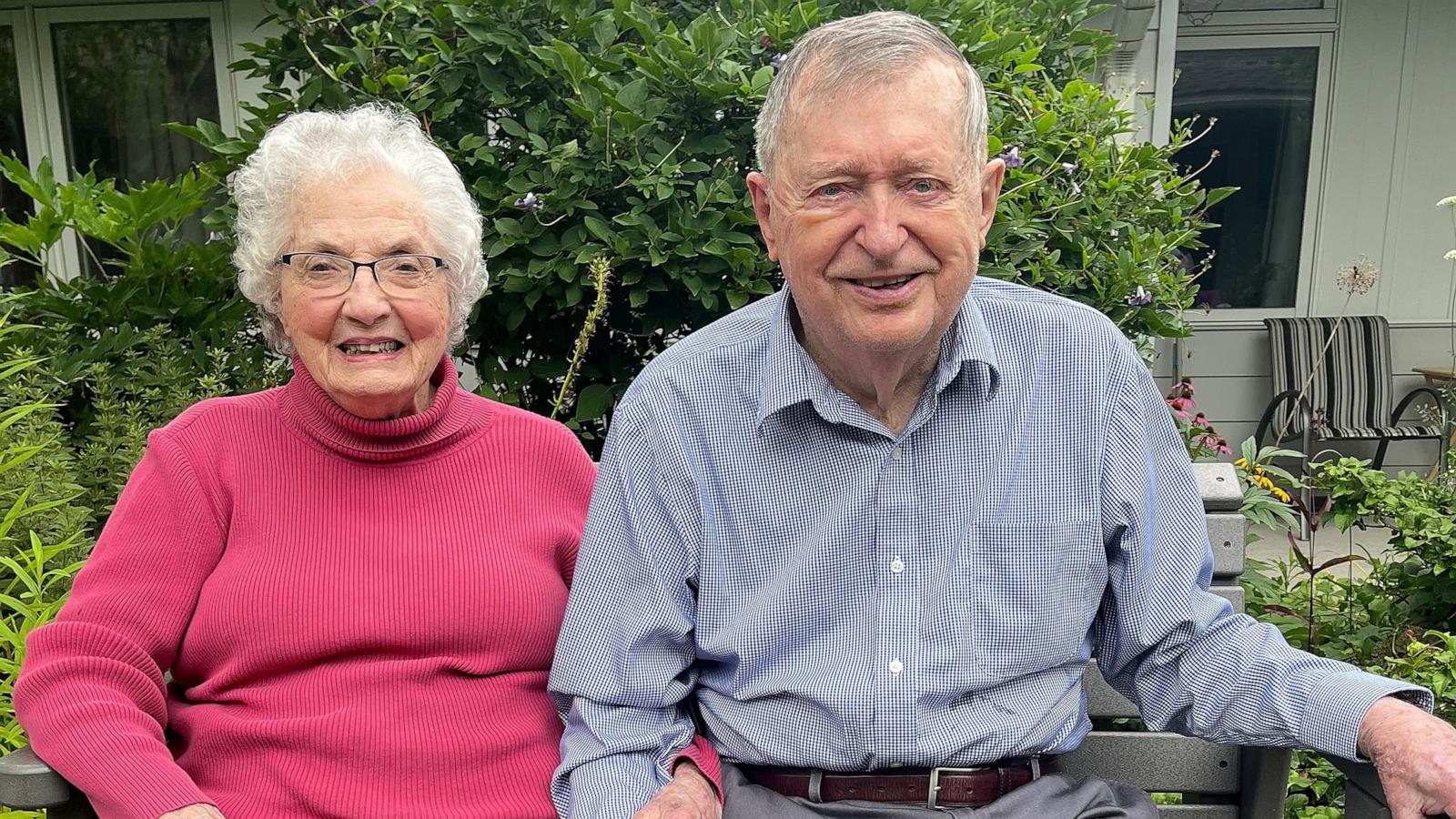 PHOTO: Dorothy and James Spencer, who married in 1946, are celebrating their 80th wedding anniversary.