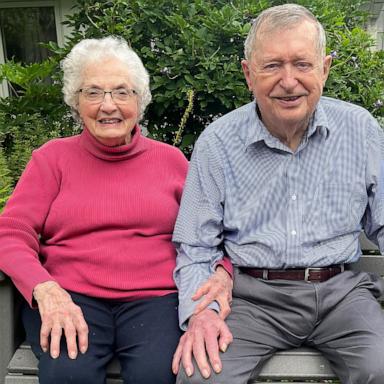 PHOTO: Dorothy and James Spencer, who married in 1946, are celebrating their 80th wedding anniversary.