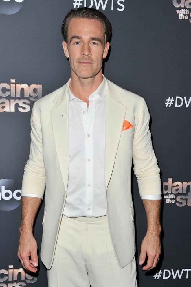 PHOTO: James Van Der Beek arrives at the "Dancing With The Stars" Season 28 show at CBS Televison City in Los Angeles, Calif., Sept. 23, 2019.