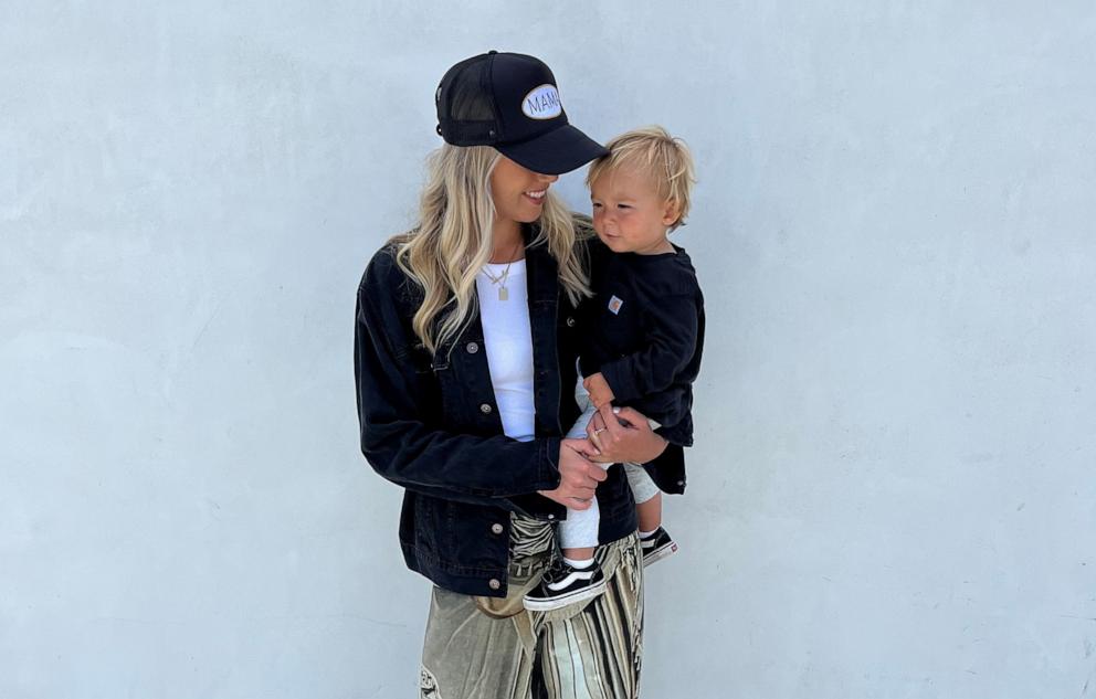 PHOTO: Jamie Easton poses with her 2-year-old son.