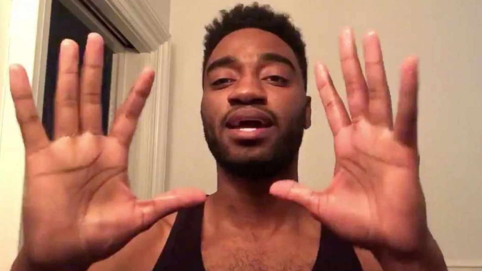 PHOTO: Broadway star Jelani Aladdin joins the #BwayHandWashChallenge to support furloughed members of the theater community.