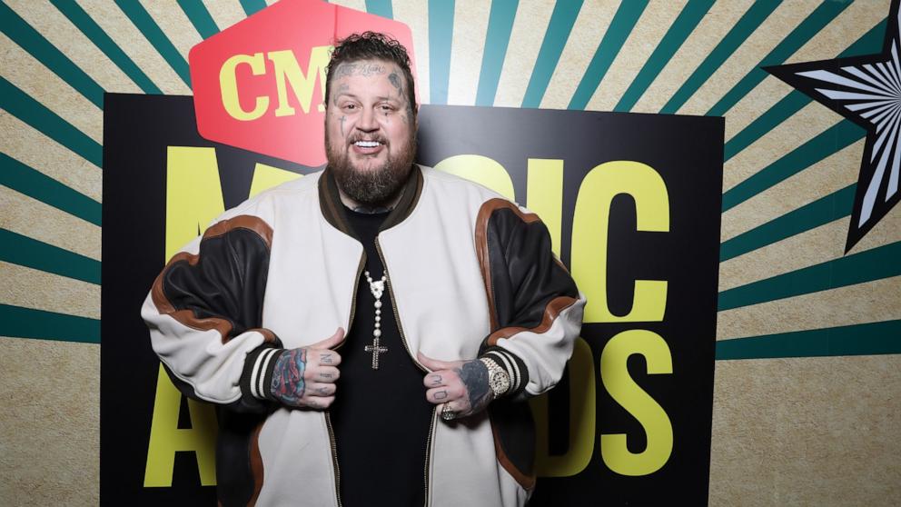 PHOTO:Jelly Roll attends the 2024 CMT Music Awards at Moody Center in Austin, TX, April 07, 2024.