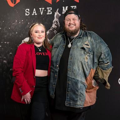 PHOTO: Jelly Roll and daughter Bailee Ann attend the "Jelly Roll: Save Me" Documentary World Premiere at the Ryman Auditorium in Nashville, Tenn., May 30, 2023.