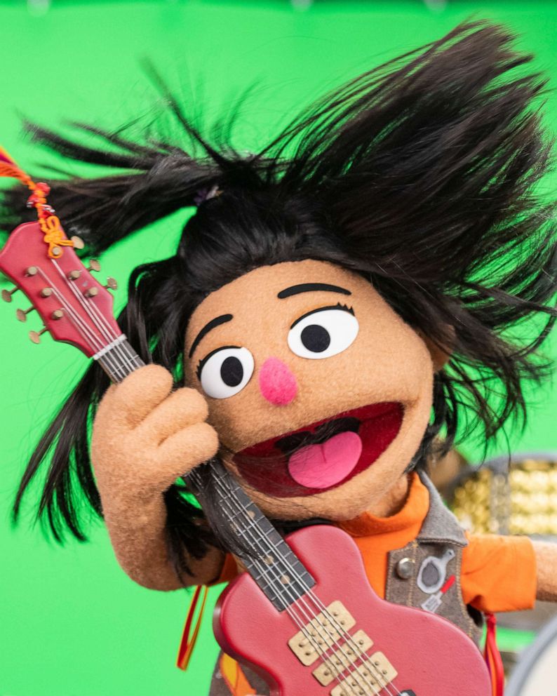 PHOTO: Seven year-old Ji-Young is Sesame Street's first-ever Asian-American muppet.