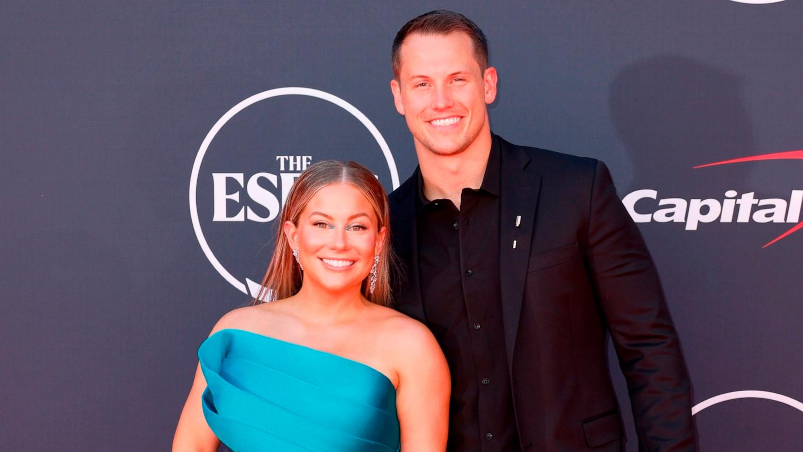 PHOTO: Shawn Johnson East and Andrew East attend The 2023 ESPY Awards at Dolby Theatre on July 12, 2023 in Hollywood, Calif.