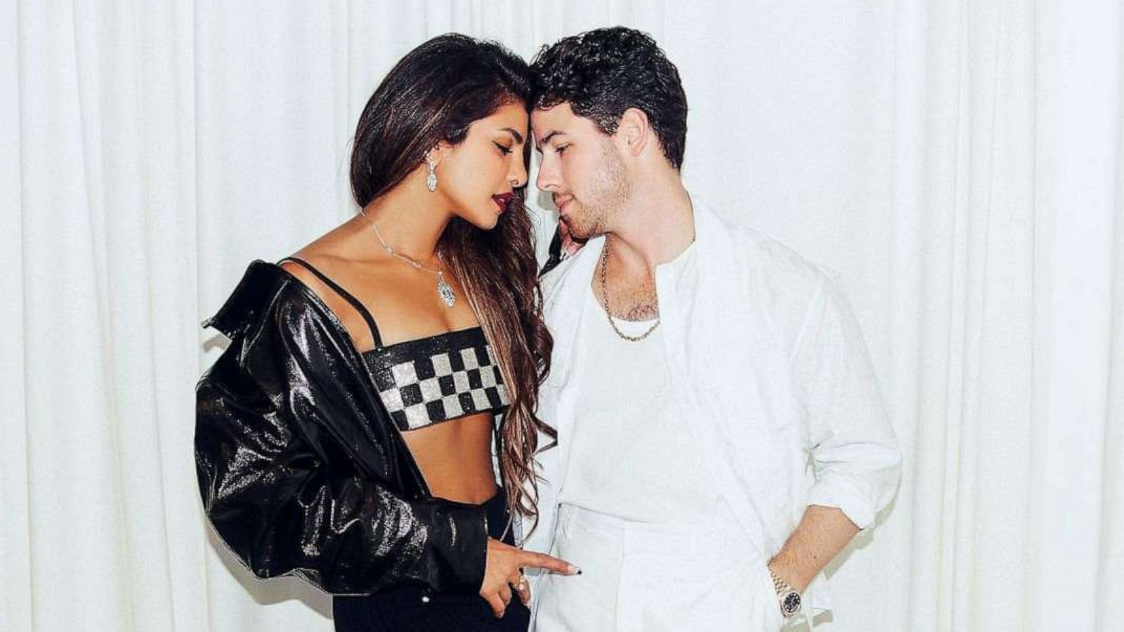 PHOTO: Priyanka Chopra Jonas and Nick Jonas appear in a photo shot by Nicolas Gerardin.