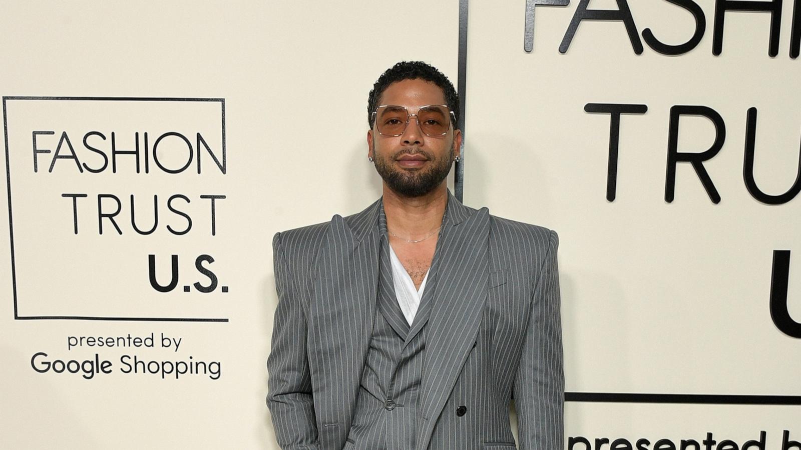 Jussie Smollett attends the Fashion Trust U.S. Awards 2025 on April 08, 2025 in Los Angeles, California.