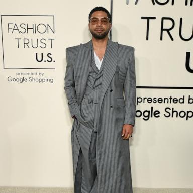 Jussie Smollett attends the Fashion Trust U.S. Awards 2025 on April 08, 2025 in Los Angeles, California. 