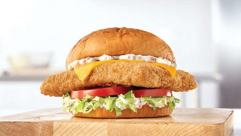 PHOTO: Arby's King's Hawaiian Fish Deluxe sandwich. 