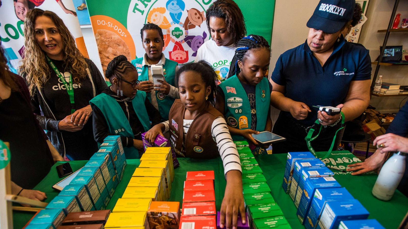 PHOTO: Troop 6000 is a Girl Scout troop for girls in the New York City Shelter System.