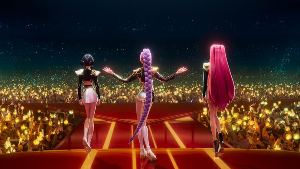 PHOTO: Still from "KPop Demon Hunters."