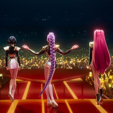 PHOTO: Still from "KPop Demon Hunters."