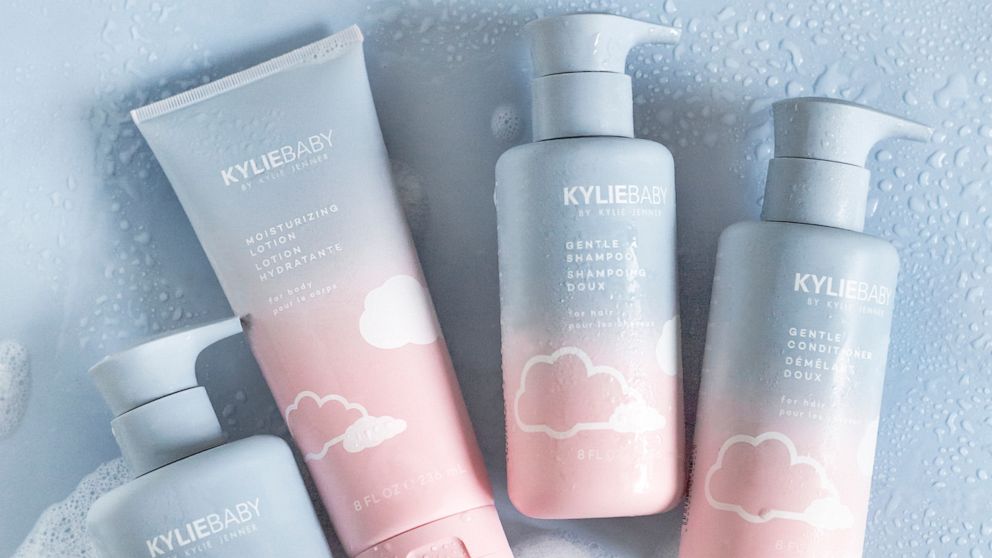 Kylie Jenner launches new skin, hair care collection for babies - Good  Morning America