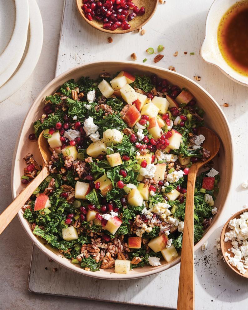 PHOTO: Kale salad from Erin Clarke's new cookbook "Well Plated Every Day: Recipes for Easier, Healthier, More Exciting Daily Meals."