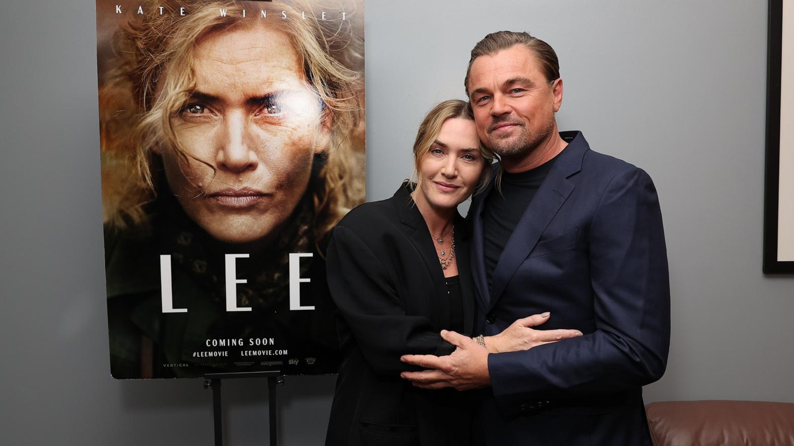 PHOTO: Kate Winslet and Leonardo DiCaprio seen at "Lee" Special Screening at Harmony Gold on Nov. 19, 2024 in Los Angeles.