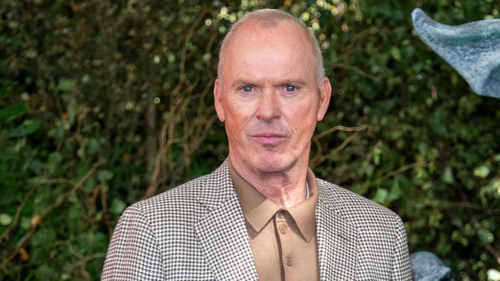 PHOTO: Michael Keaton is seen at the 'Beetlejuice Beetlejuice' film photocall in London, Aug. 30, 2024.