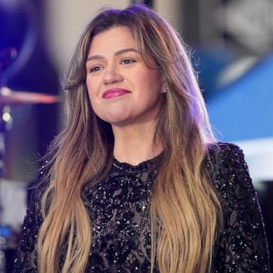 PHOTO: Kelly Clarkson performs in Rockefeller Plaza, May 6, 2025, in New York. 