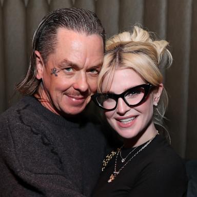 PHOTO: Sid Wilson and Kelly Osbourne attend Matt Mathews' Celebration of Boujee On A Budget Tour, Nov. 20, 2024 in Los Angeles.